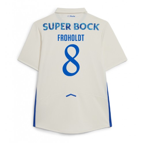 Koszulka piłkarska Porto Victor Froholdt #8 Strój Trzeci 2025-26 tanio Krótki Rękaw Koszulka piłkarska Porto Victor Froholdt #8 Strój Trzeci 2025-26 tanio Krótki Rękaw